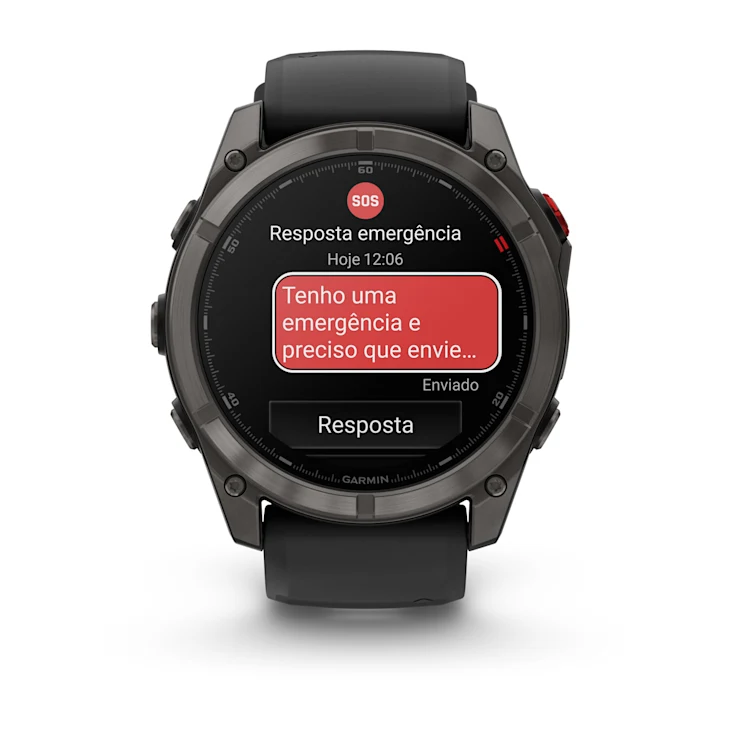 Garmin Fenix 8 Pro AMOLED Titânio Safira Preto 51mm | Direct