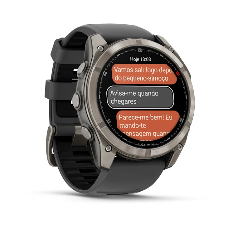 Garmin Fenix 8 Pro AMOLED Titânio Safira Grafite 51mm - Direct