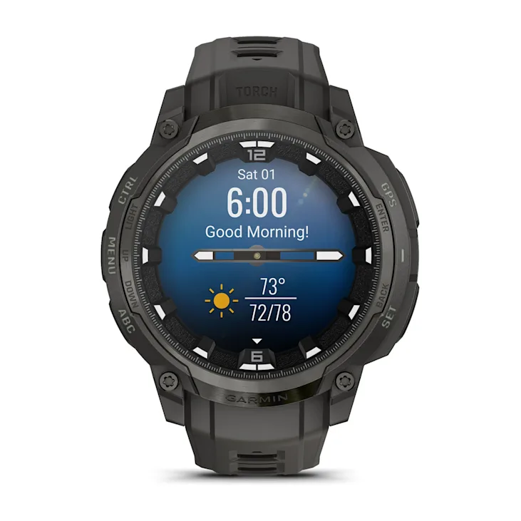 GARMIN デジタル体重計 黒 Garmin Instinct Crossover AMOLED 46mm Carvão | Direct Esportes