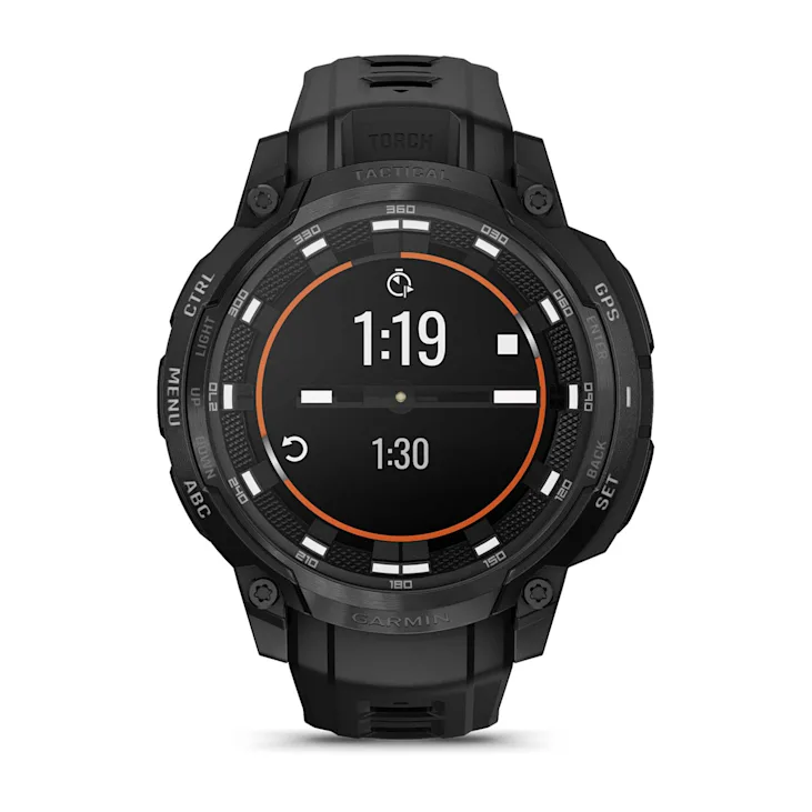 Garmin Instinct Crossover AMOLED Tactical | Direct Esportes Brasil