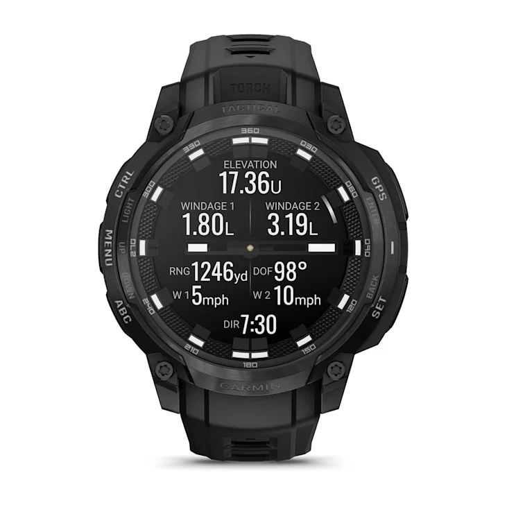 Garmin Instinct Crossover AMOLED Tactical | Direct Esportes Brasil