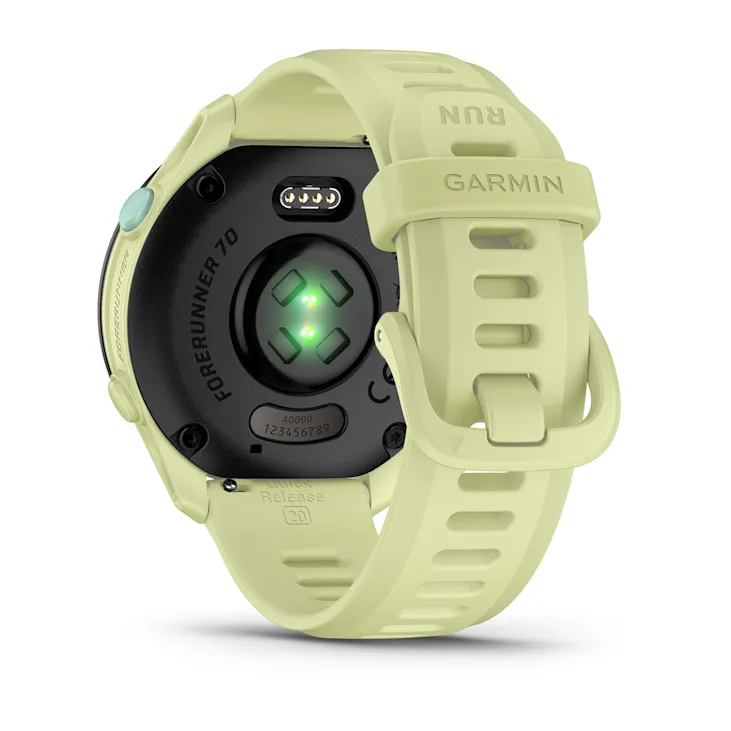 Garmin Forerunner 70 43mm Amarelo Limão | Direct Esportes - Direct