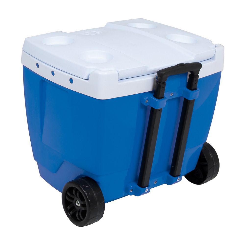 Caixa Térmica 42 L Azul com Rodinhas - Mec G Store