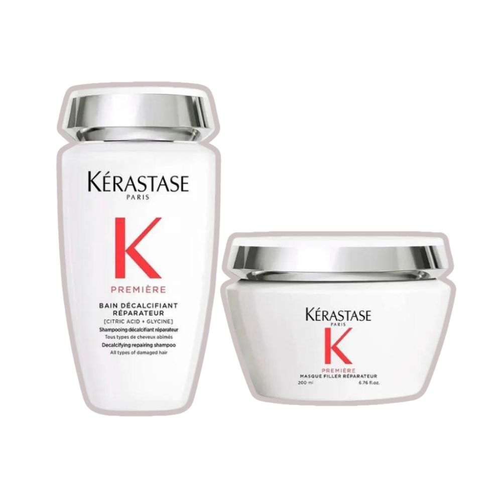 Kérastase K Première シャンプー＆トリートメント Kérastase Première Kit – Shampoo + Máscara - Monet Cosméticos