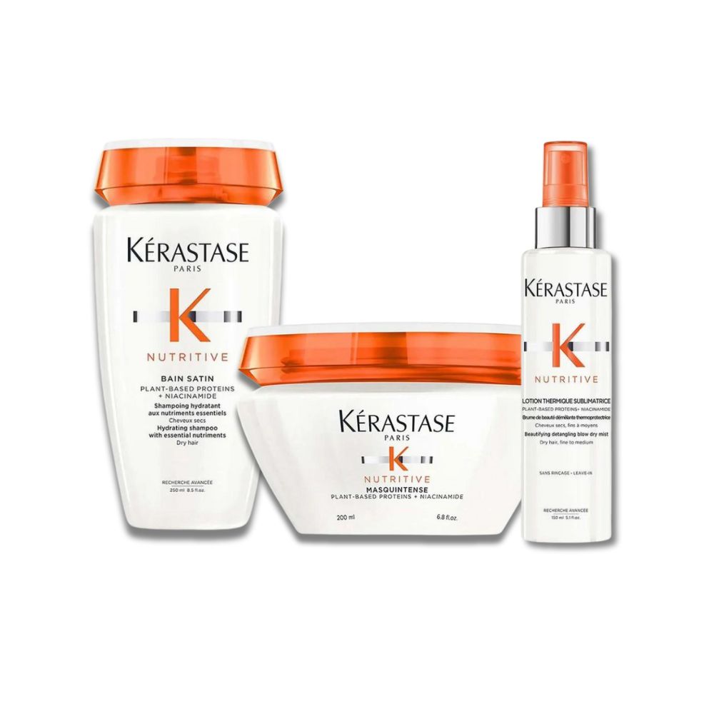 Kit Kerastase Nutritive Shampoo Bain Satin + Máscara Masquintense