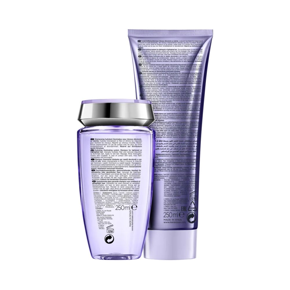 Kit Kérastase Blond Absolu Shampoo Lumiére e Cicaflash - Monet