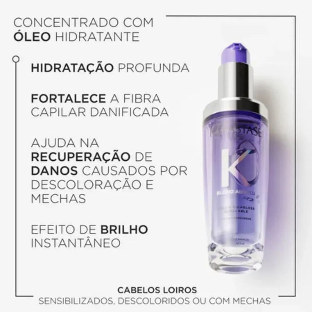 Kit Kérastase Blond Absolu Bain Lumière Cicaflash e Huile