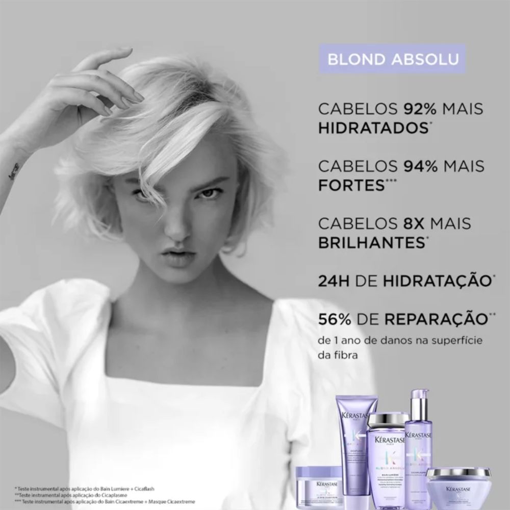 Kit Kérastase Blond Absolu Bain Lumière Cicaflash e Huile