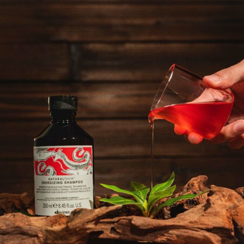 Shampoo Energizante Davines: Cabelos Fortes e Sem Queda - Monet