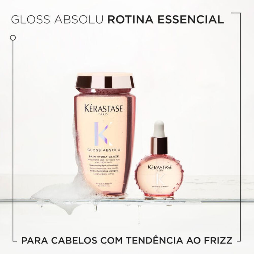 Kit Kérastase Gloss Absolu Essencial - Shampoo e Óleo Gloss