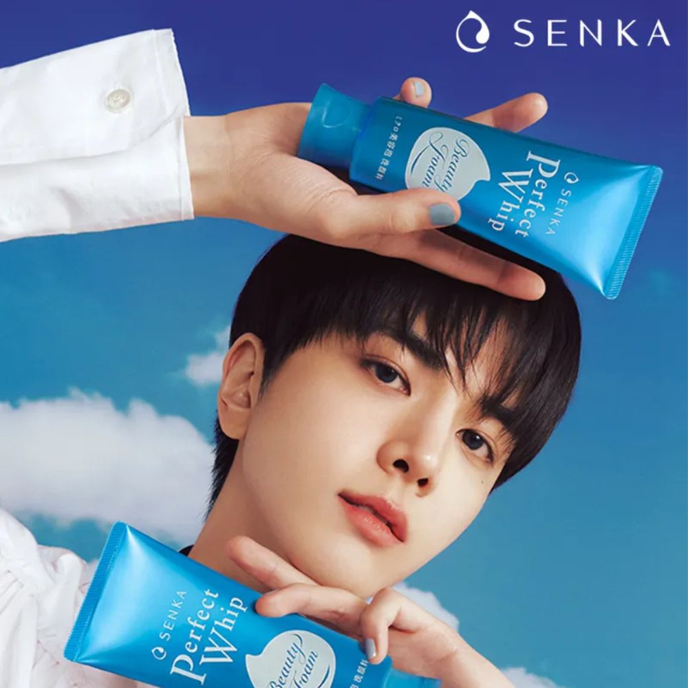 Senka Perfect Whip Espuma de Limpeza Facial 120g - Monet