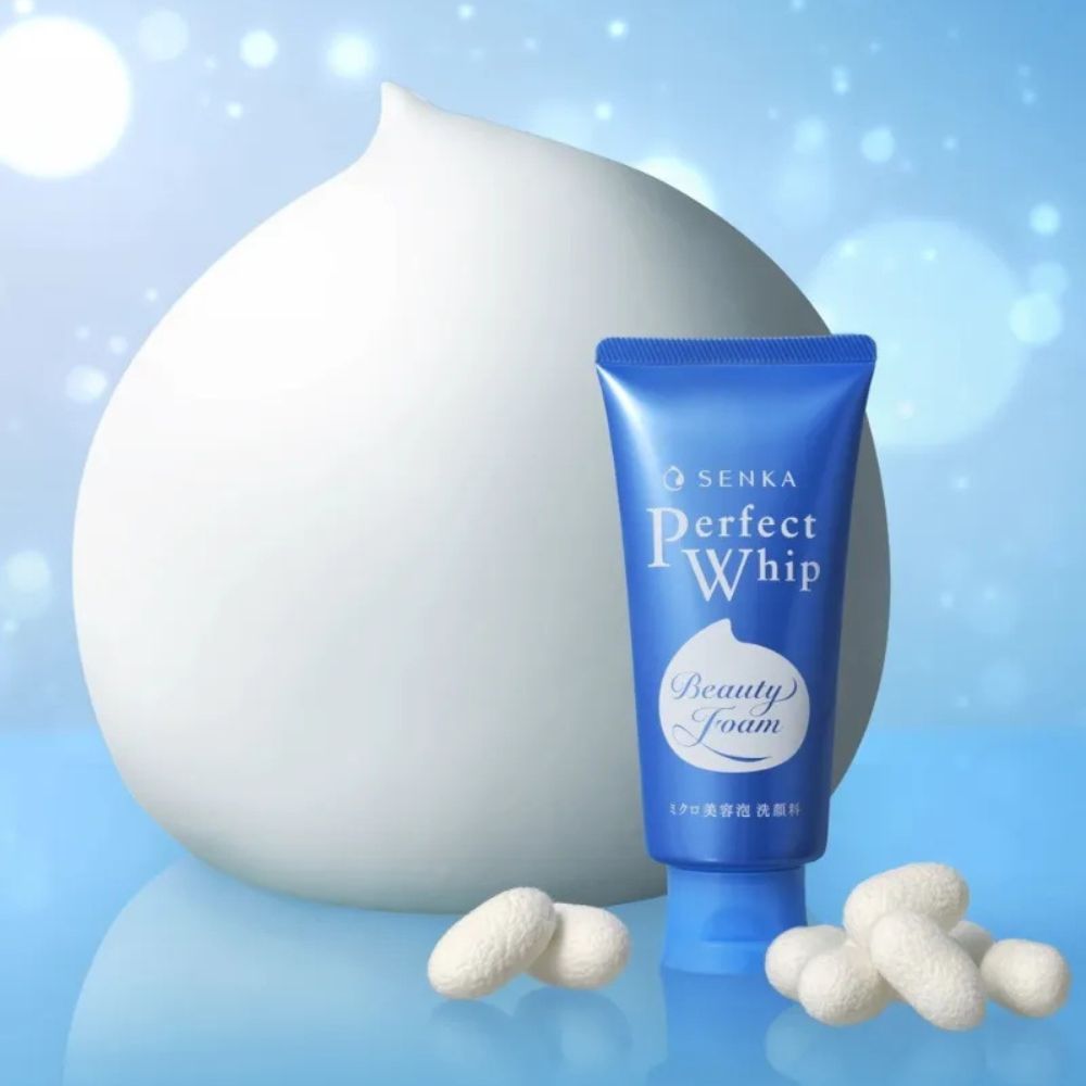 Senka Perfect Whip Espuma de Limpeza Facial 120g - Monet