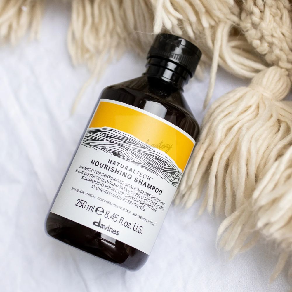 Shampoo Davines Naturaltech Nourishing 250ml: Nutrição e Reparação