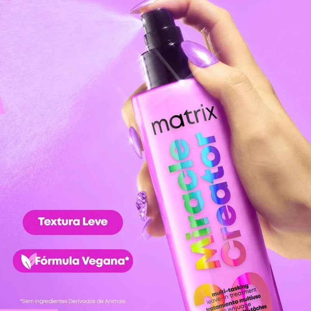 Matrix Miracle Creator Leave-In Spray – 20 Benefícios - Monet
