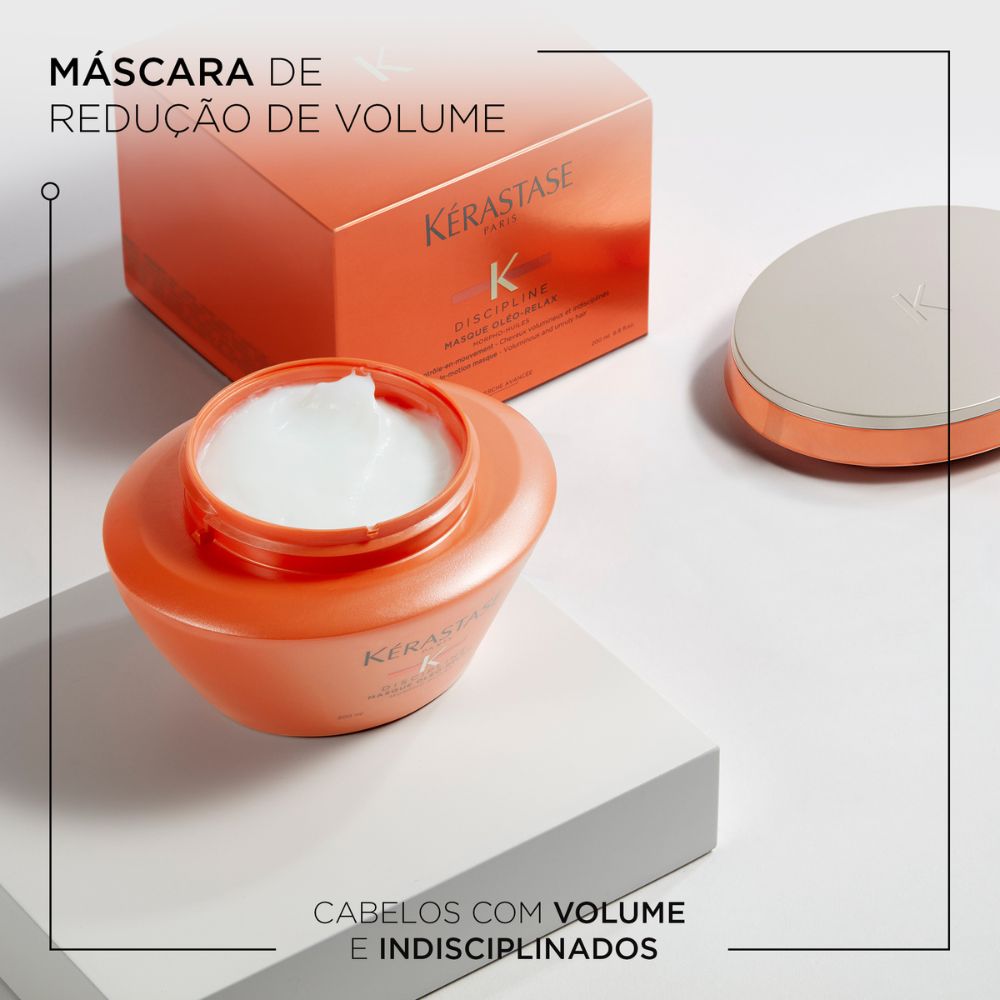 Kit Kérastase Discipline | Shampoo + Máscara Oléo-Relax - Monet