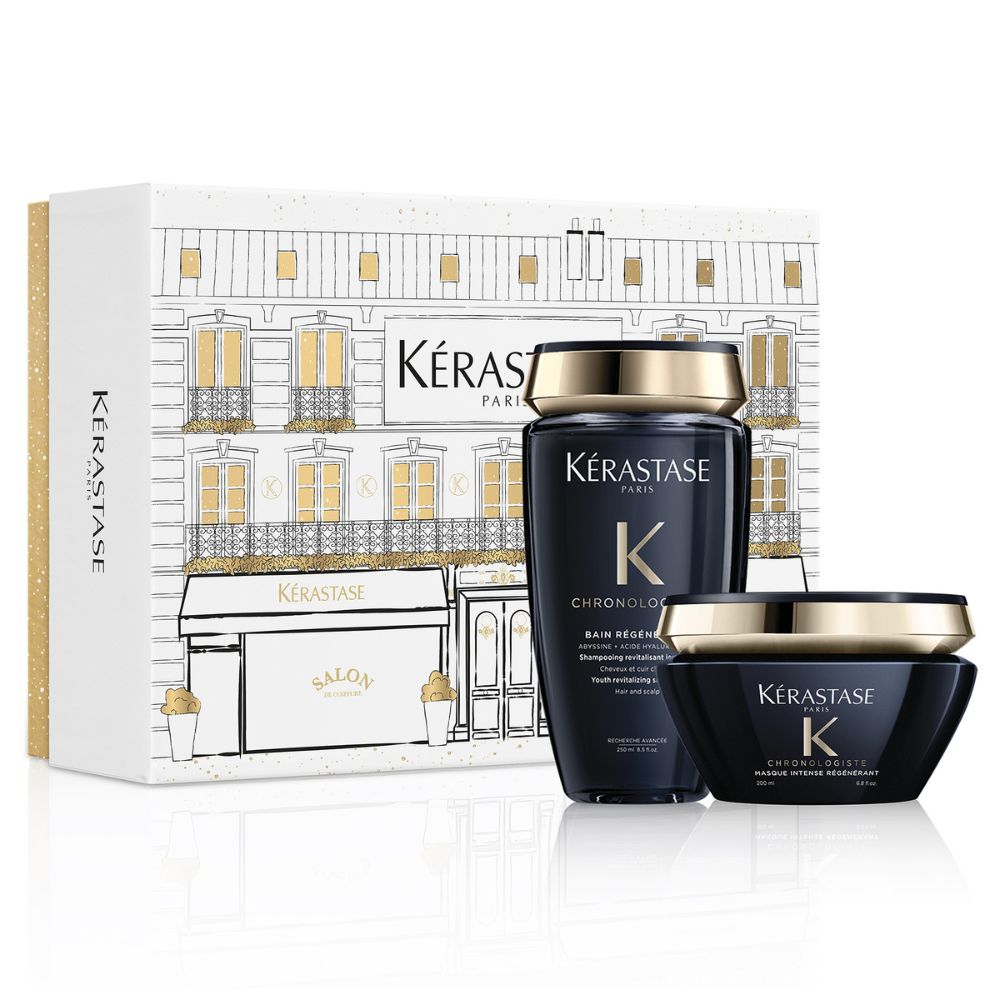 Kit Kérastase Chronologiste - Shampoo 250ml + Máscara 200g - Monet