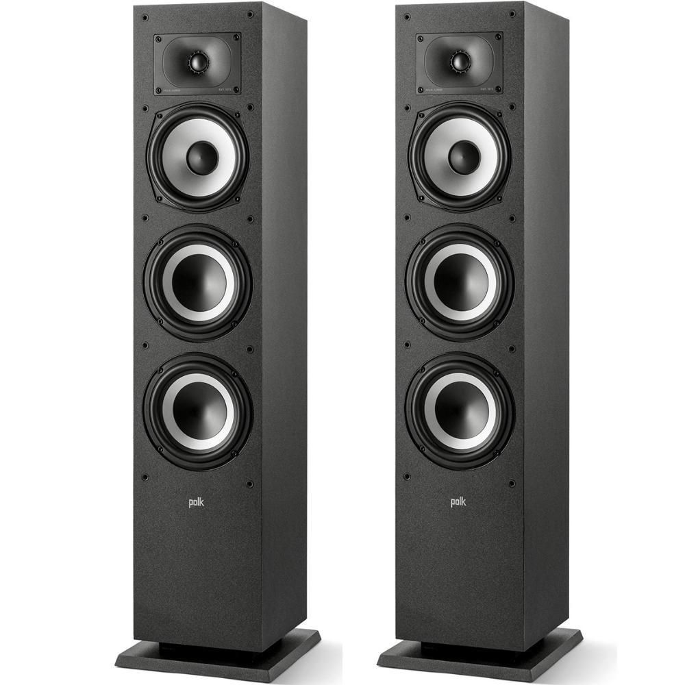 Polk モニタースピーカー XT60 Par de Caixas Acústicas Torre Polk Monitor XT60 - Preta | So Fast