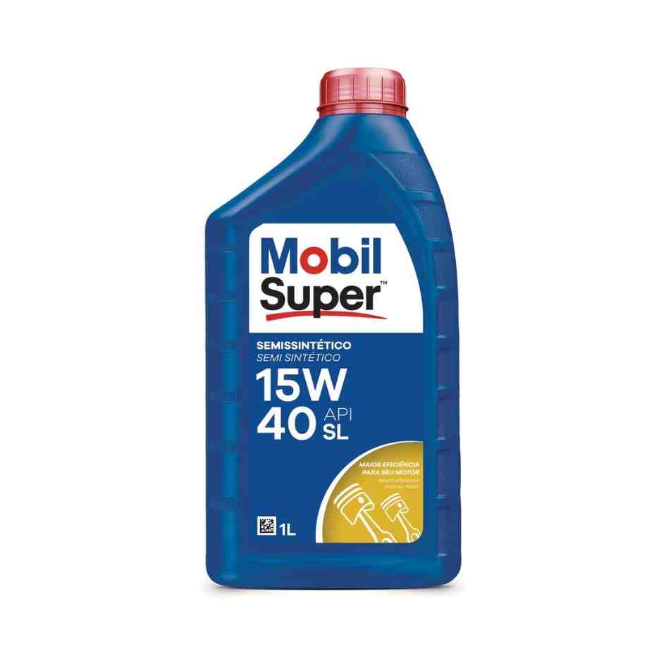 Óleo mobil super 2000x1 15w40 1l cod 123039 - Brasilcar Shopping