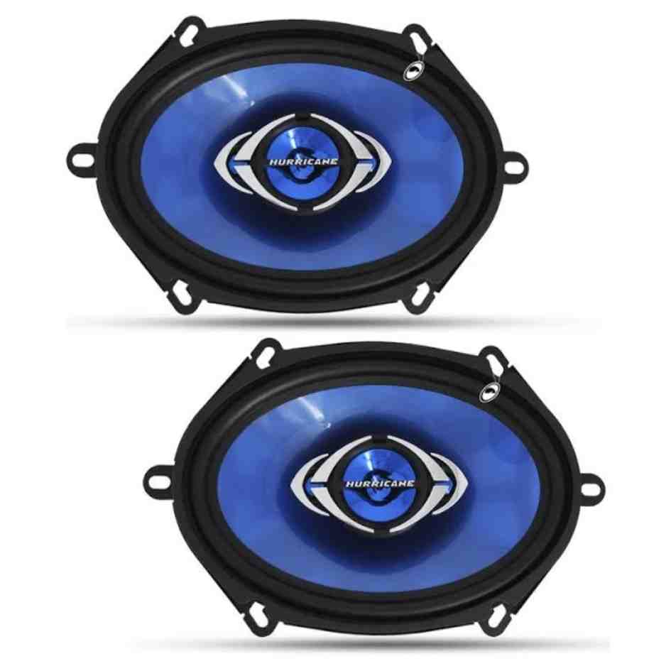 Alto falante hurricane quadriaxial 5x7 65w cm57 cod 008017