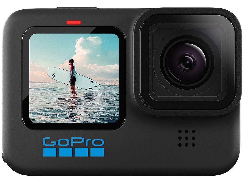 GoPro HERO 10 Black - Transmissão 1080p, Controle por Voz, Display Touch,  Preta. - A Maior loja de Eletrônicos.