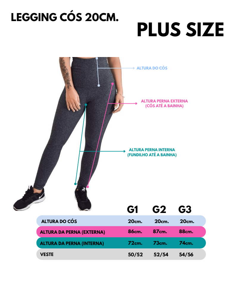 Legging Essenciais Plus Size