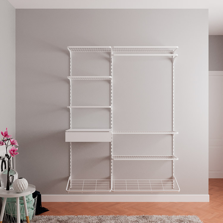 Closet Modular 1,50m - Mod 05 Aramadas - EcommiX - Soluções Modulares