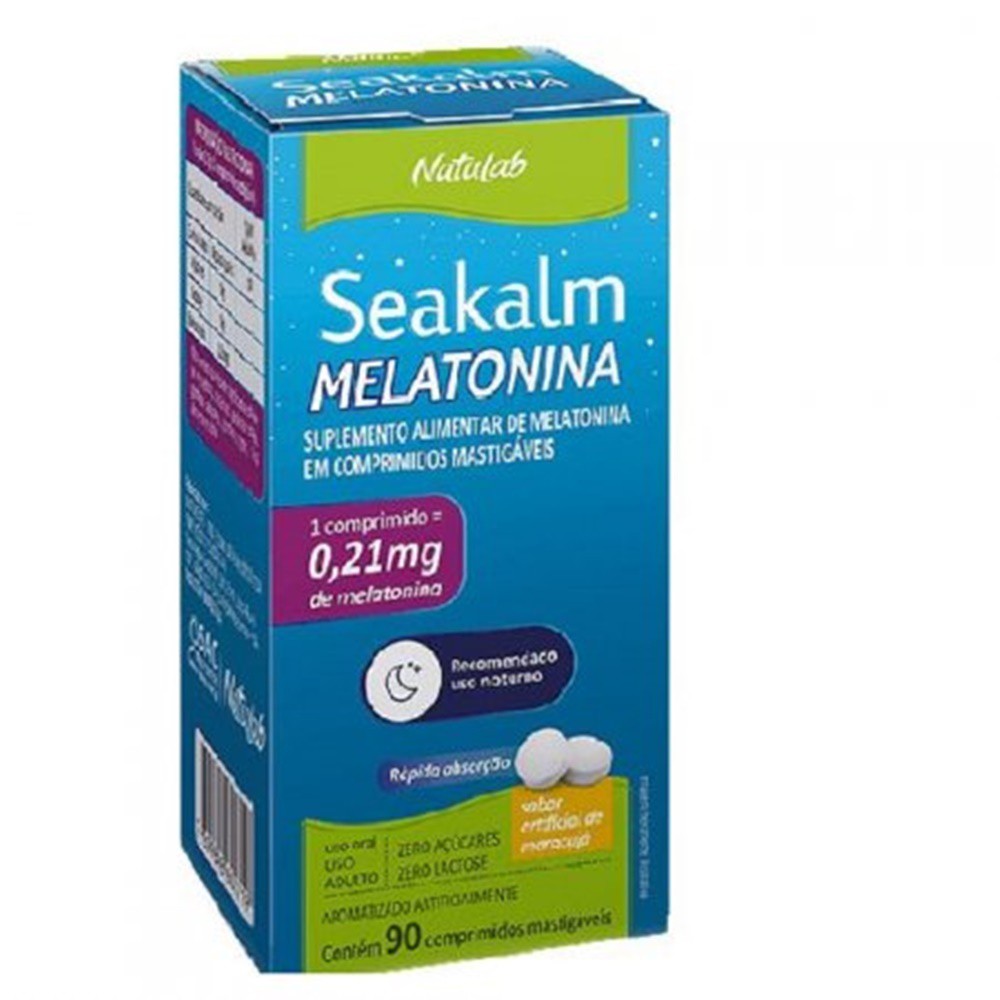 SEAKALM MELATONINA 7899898601719 - FarmaViver - Farmácia Online 24