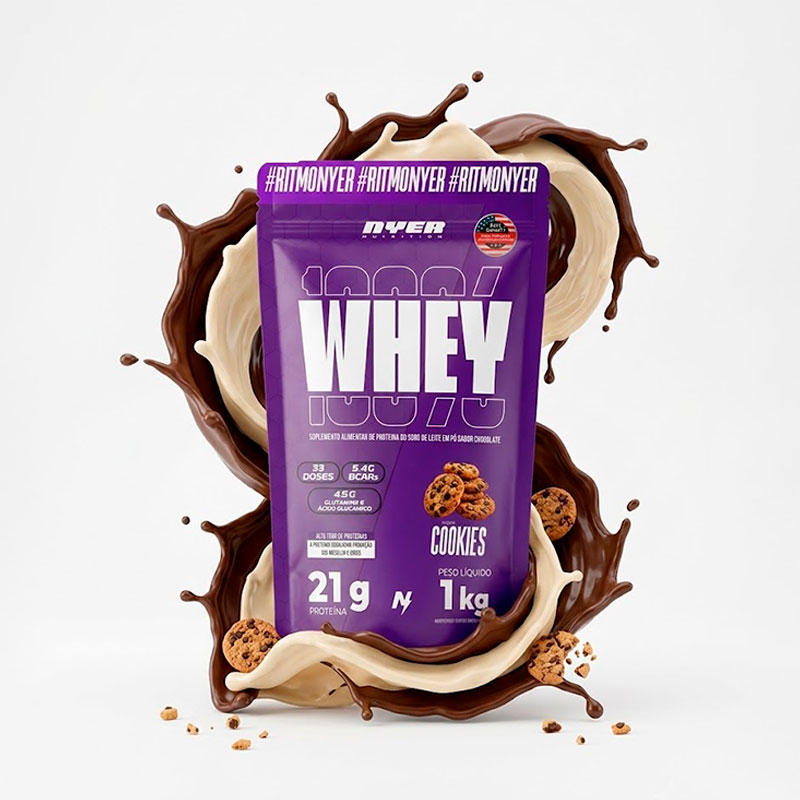 100% Whey Nyer Nutrition Curitiba