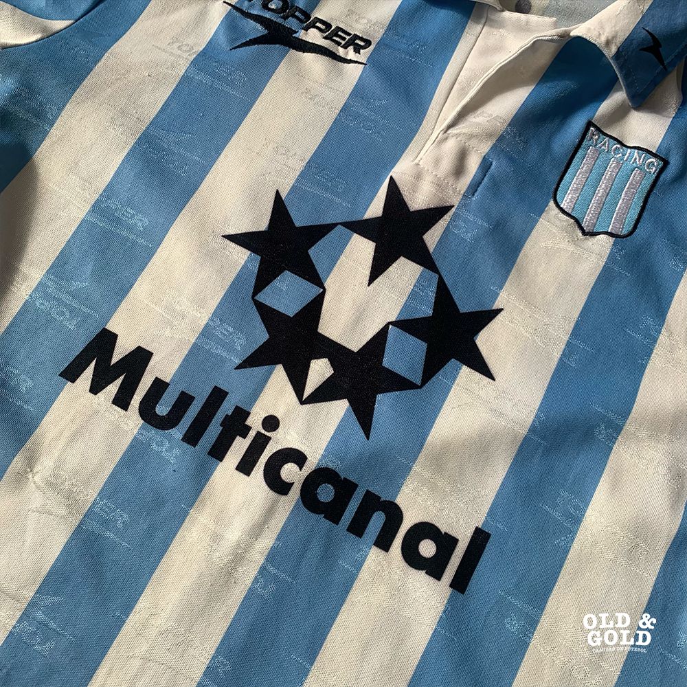 Camisa Racing 1997 - GG - Old & Gold