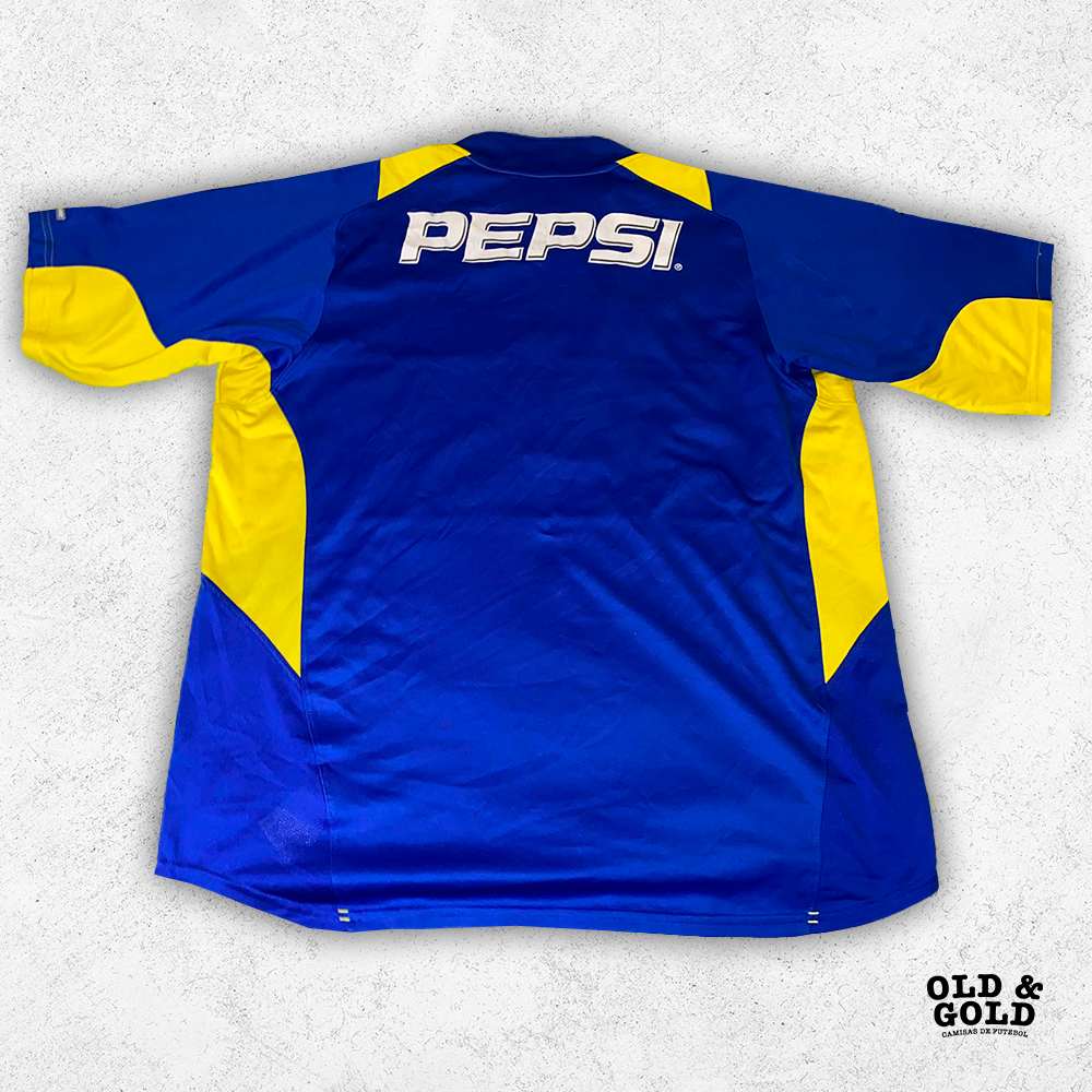 Camisa Boca Juniors 2004 - GG - Old & Gold