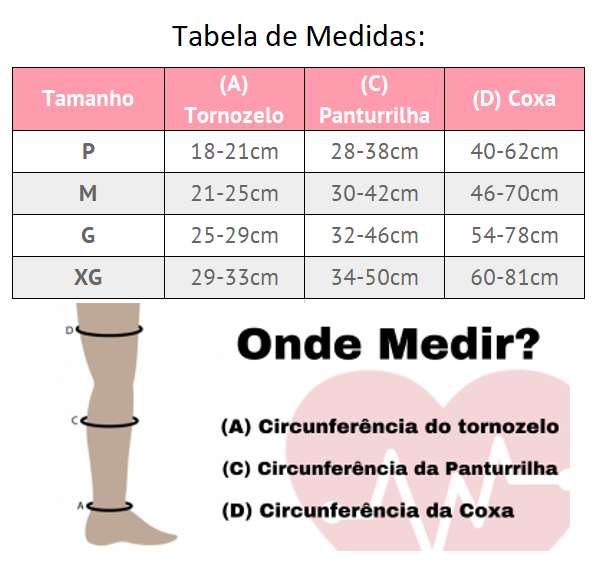 Meia Venosan 6000 7/8 20-30mmHg Bege - Minas Saúde e Conforto