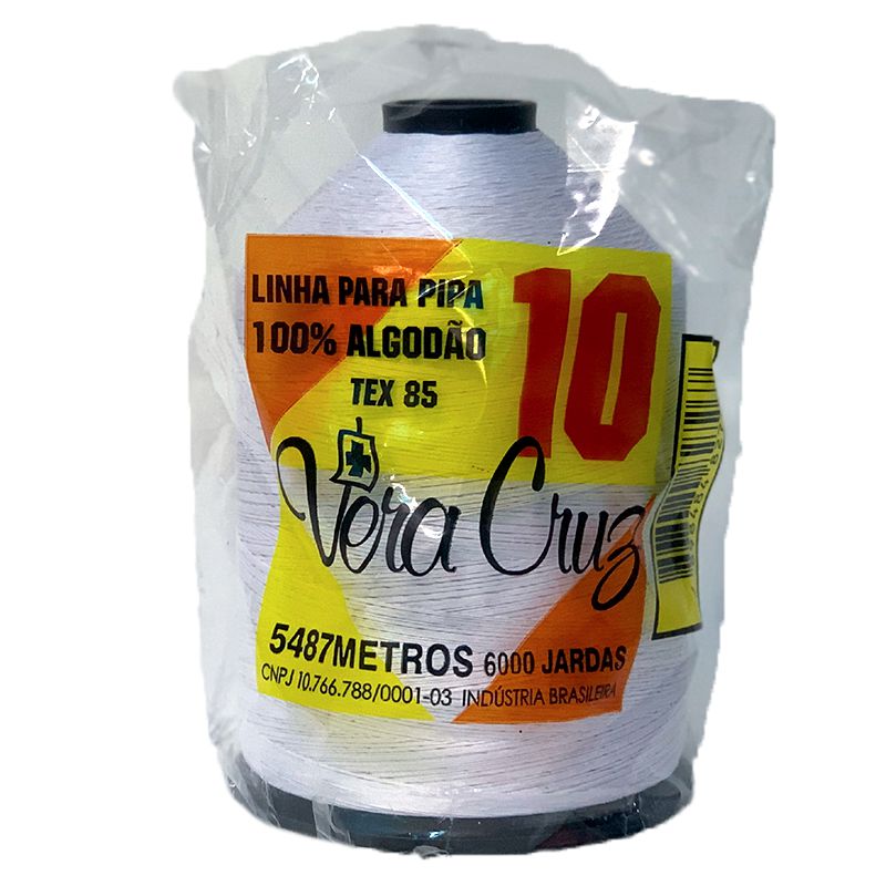 Linha Vera Cruz Fio 10 6000 Jardas - Alemão Pipas