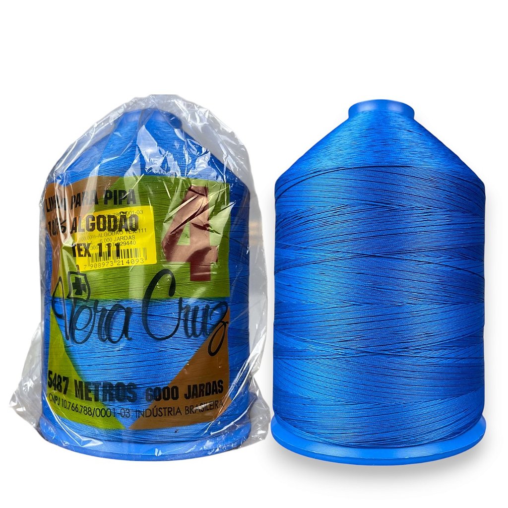 Linha Vera Cruz Fio 04 6000 Jardas - Alemão Pipas
