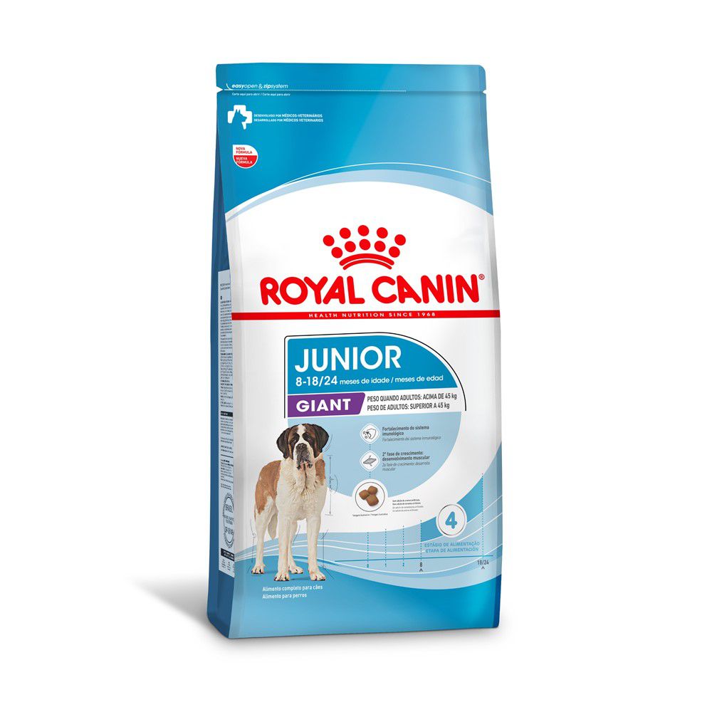 Ração Royal Canin Giant Junior para Cães de Porte Gigante de 8 a