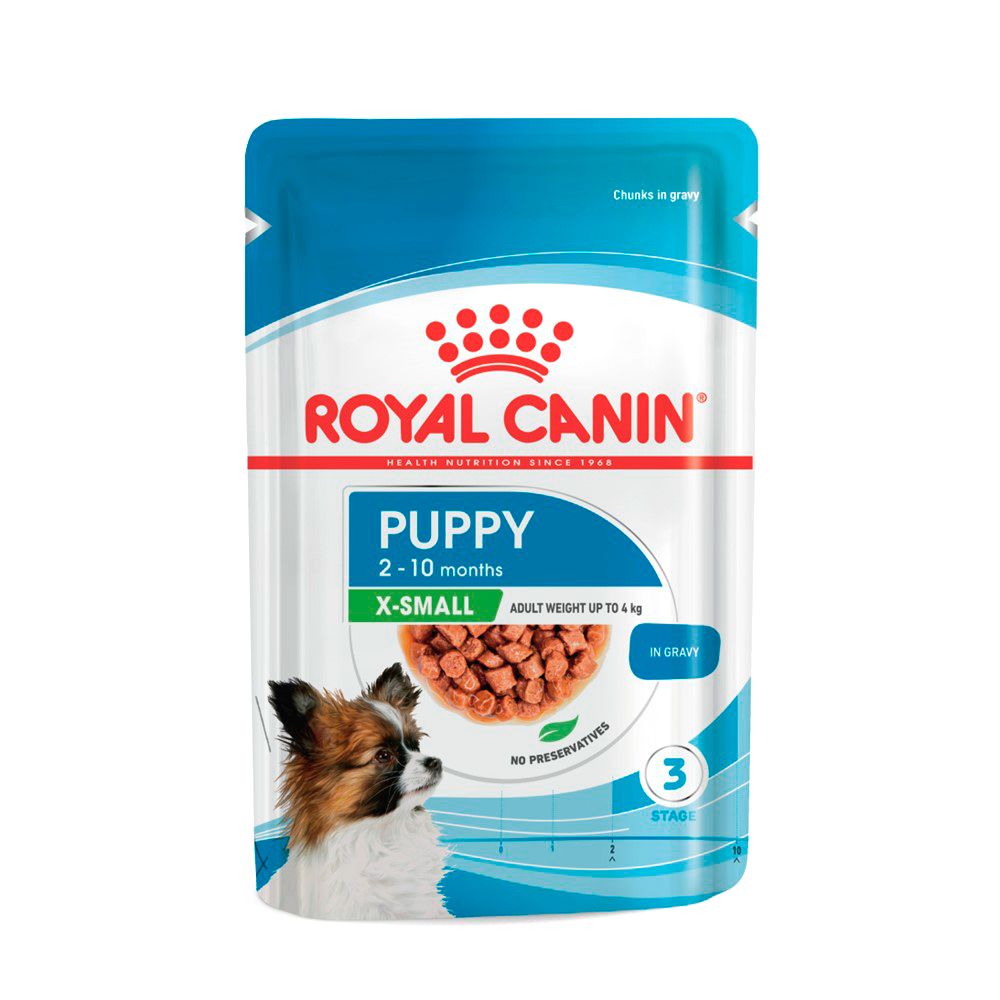 Ração Úmida Royal Canin X-Small Puppy para Cães de a 10 Meses 85 g