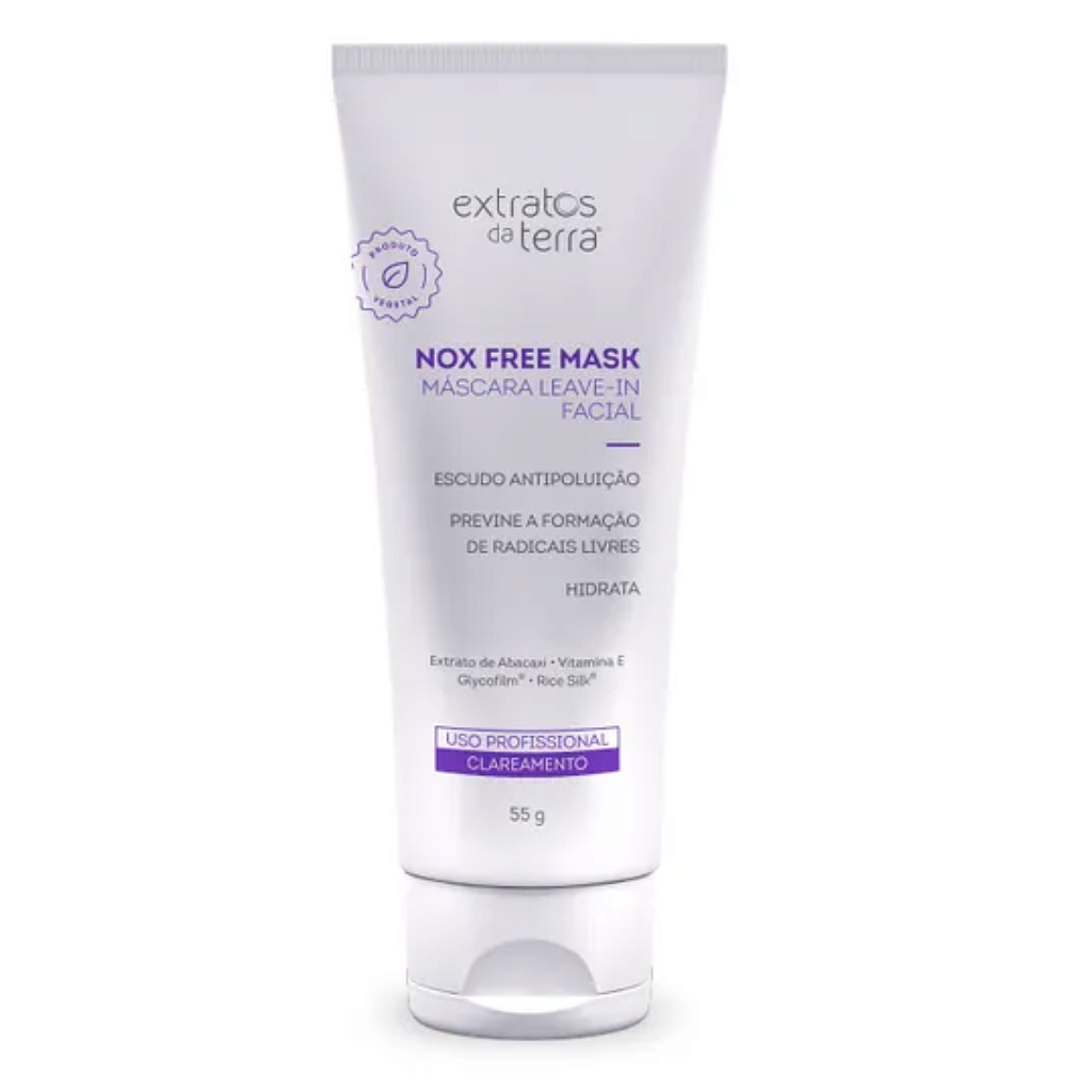 Máscara Leave-in Nox Free Mask 55g Extratos Da Terra - Cosméticos