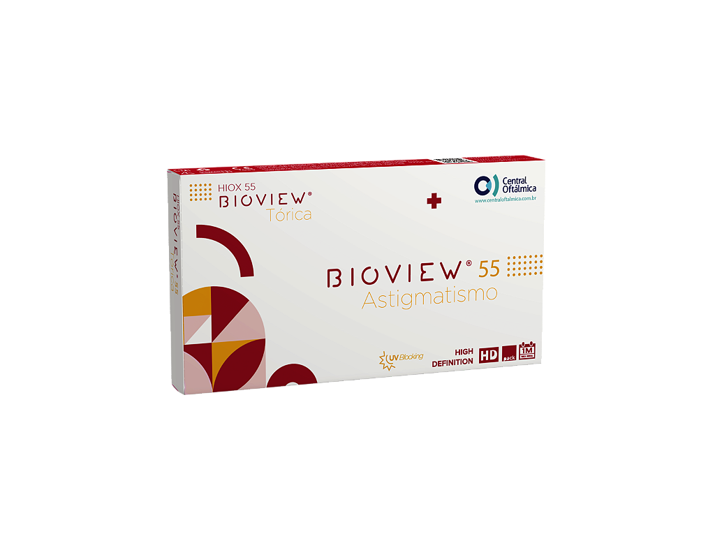 Bioview 55 Tórica - Miopia  Hipermetropia com Astigmatismo - Ótica Milenium