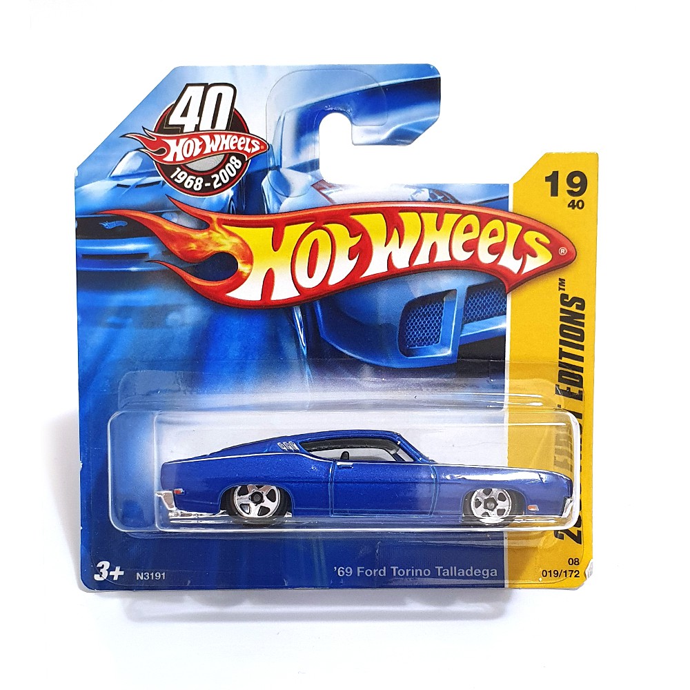 Hot Wheels 69 Ford Torino Talladega 2007 First Editions Mini Hunts