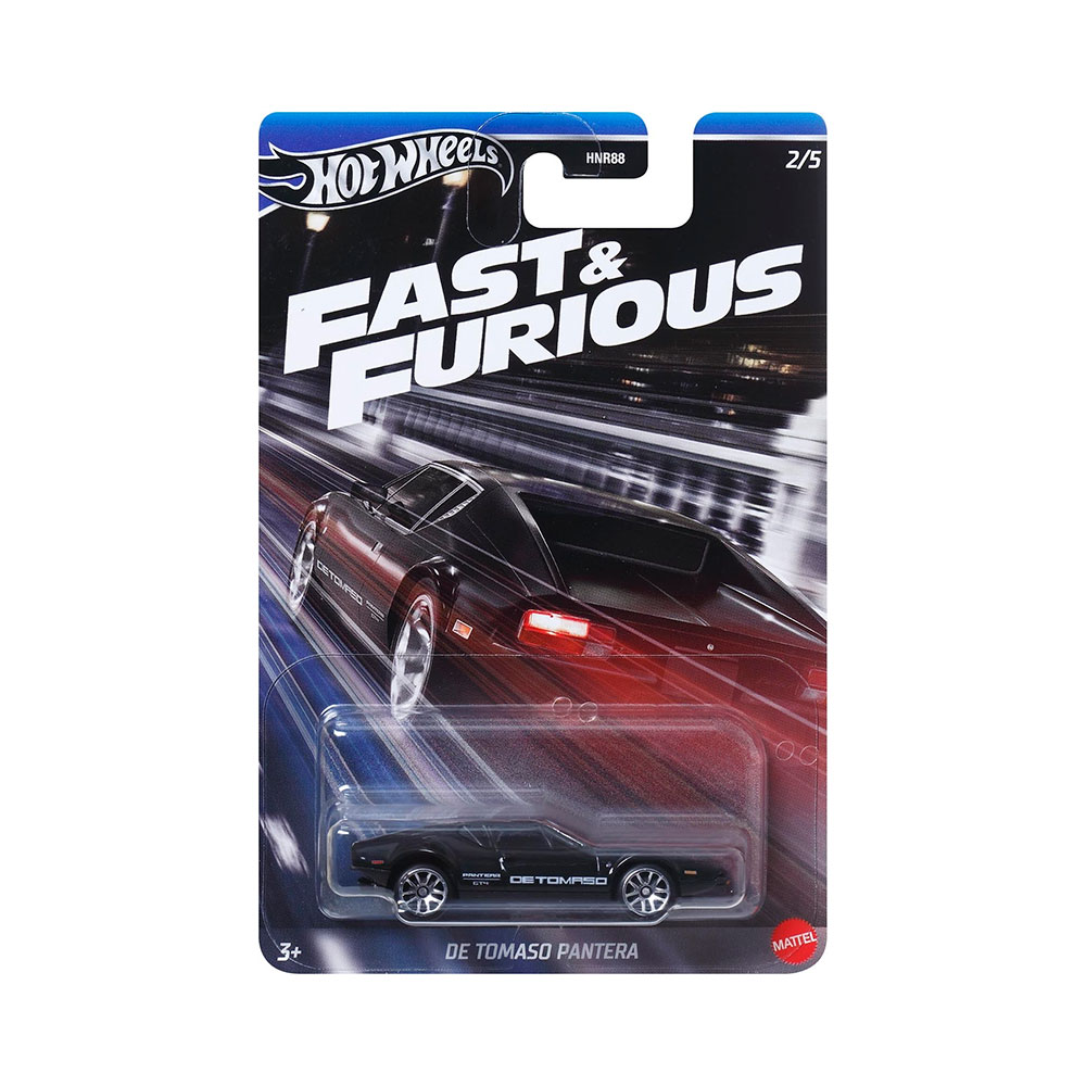 Coleção Completa com 5 Miniaturas Fast &amp Furious HW