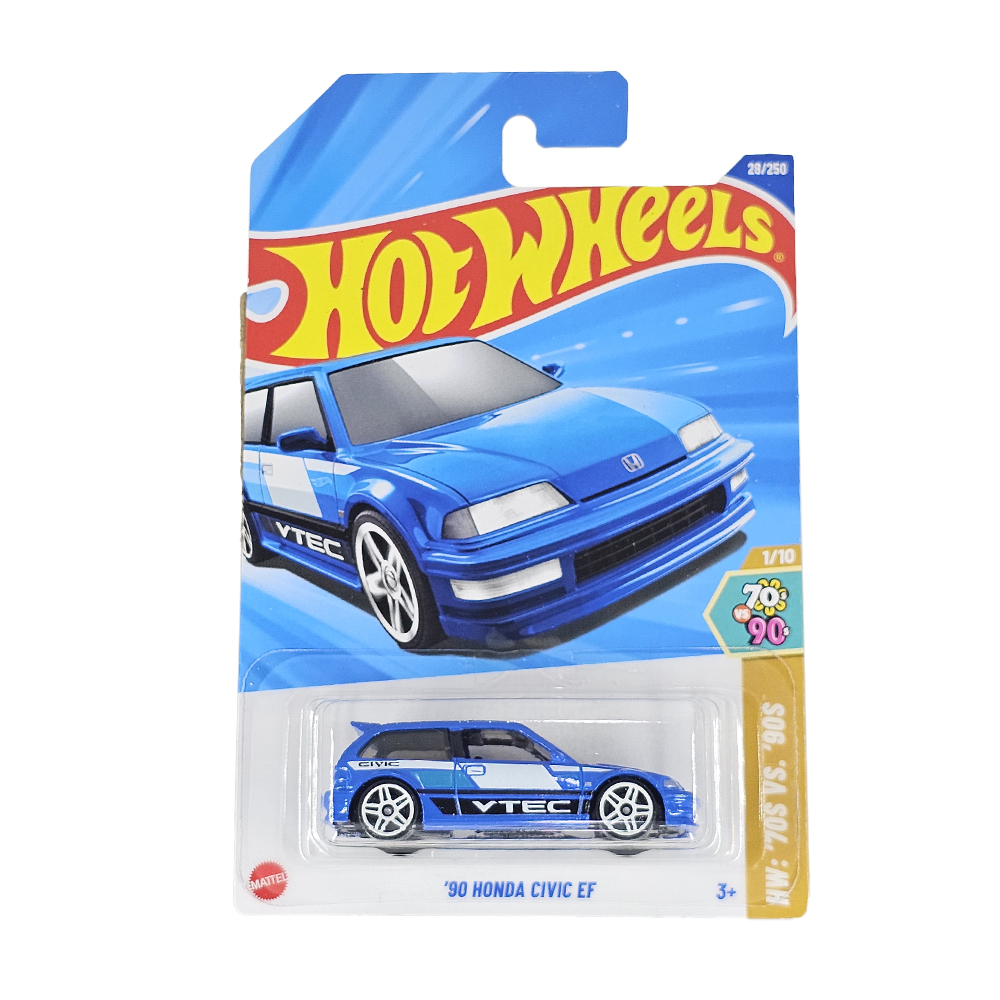 最安挑戦！ Hot Wheels '90 Honda Civic EF - Mini Hunts ミニカー