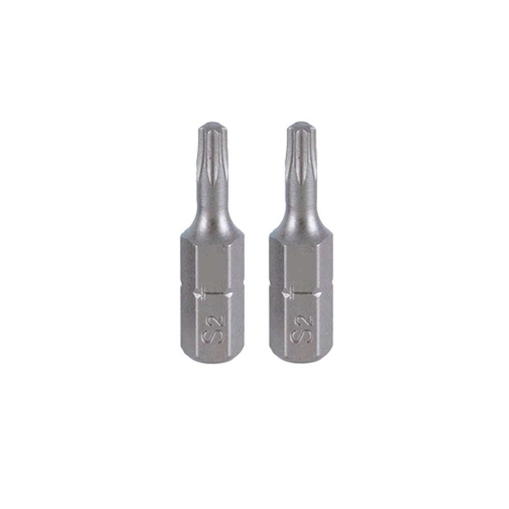 Bits para Parafusadeira Tipo Torx T8 25mm 2 Peças DWT - Arcazul