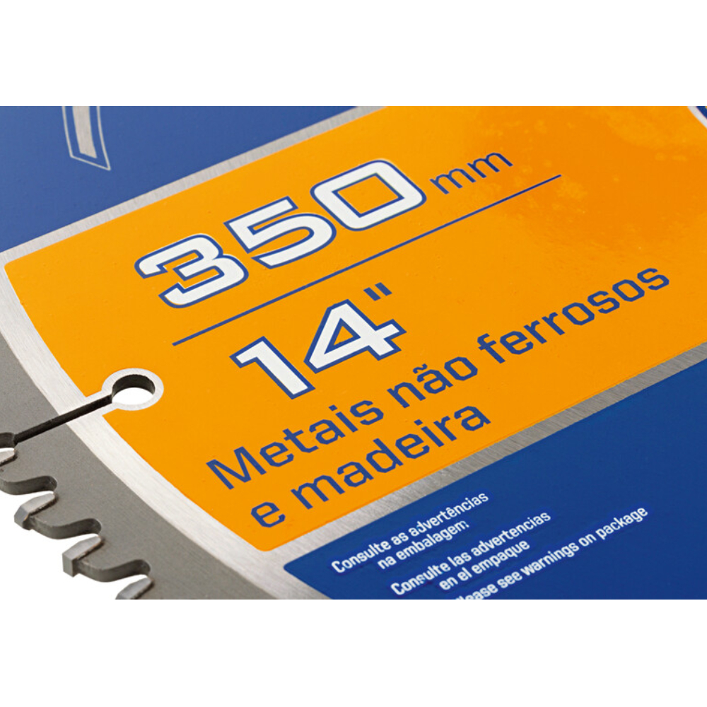 Disco Lâmina de Serra Multi Corte Aluminio Madeira MDF 14