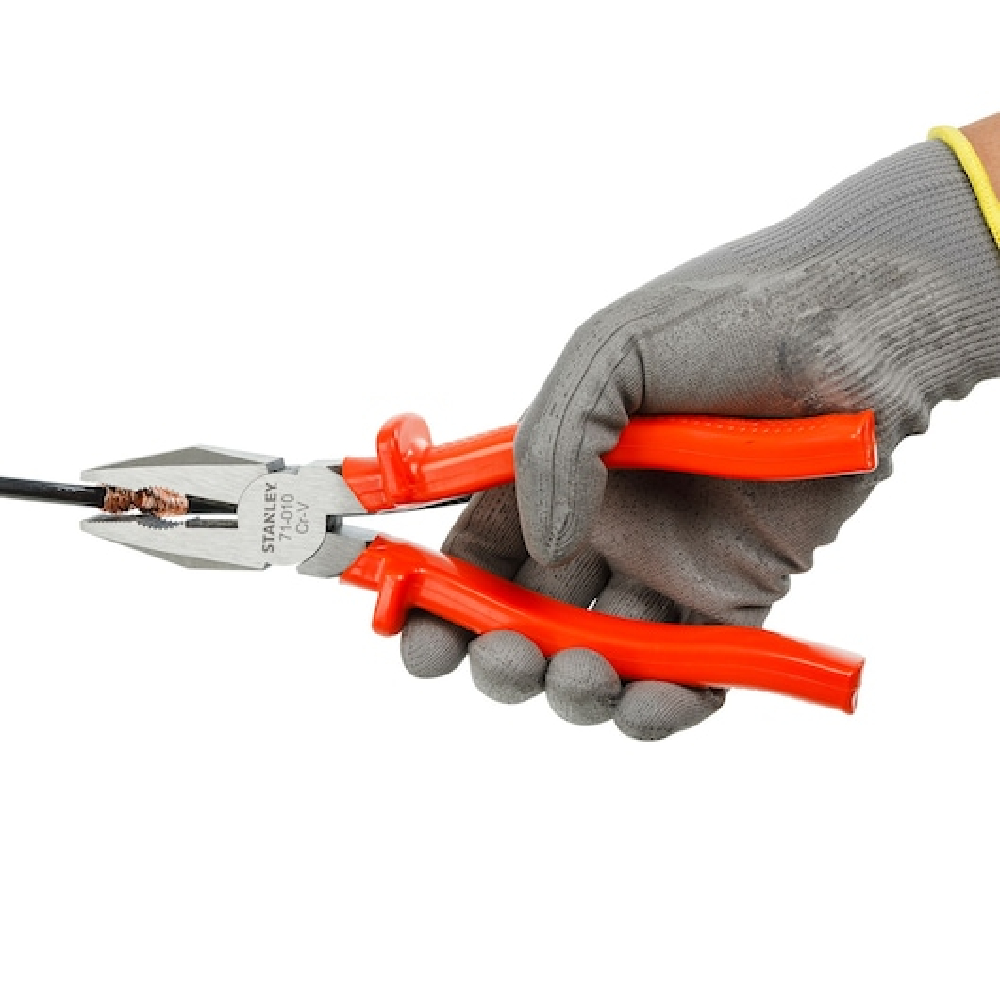 Alicate Universal Isolado 8'' 1000V Stanley 71-010 - Arcazul