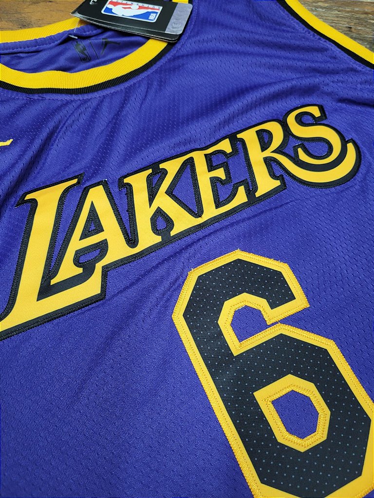  VF Lebron James Los Angeles Lakers #23 - Camiseta para