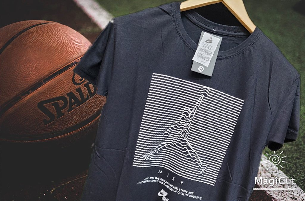 Camiseta Nike Air Jordan Preta - NBA CLASSICS