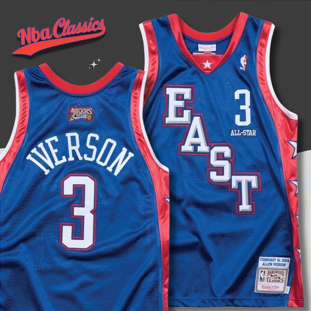 ★希少 NBA 2004年 ALL-STAR アレン・アイバーソン　ユニフォーム ☆希少 NBA 2004年 ALL-STAR アレン・アイバーソン ユニフォーム