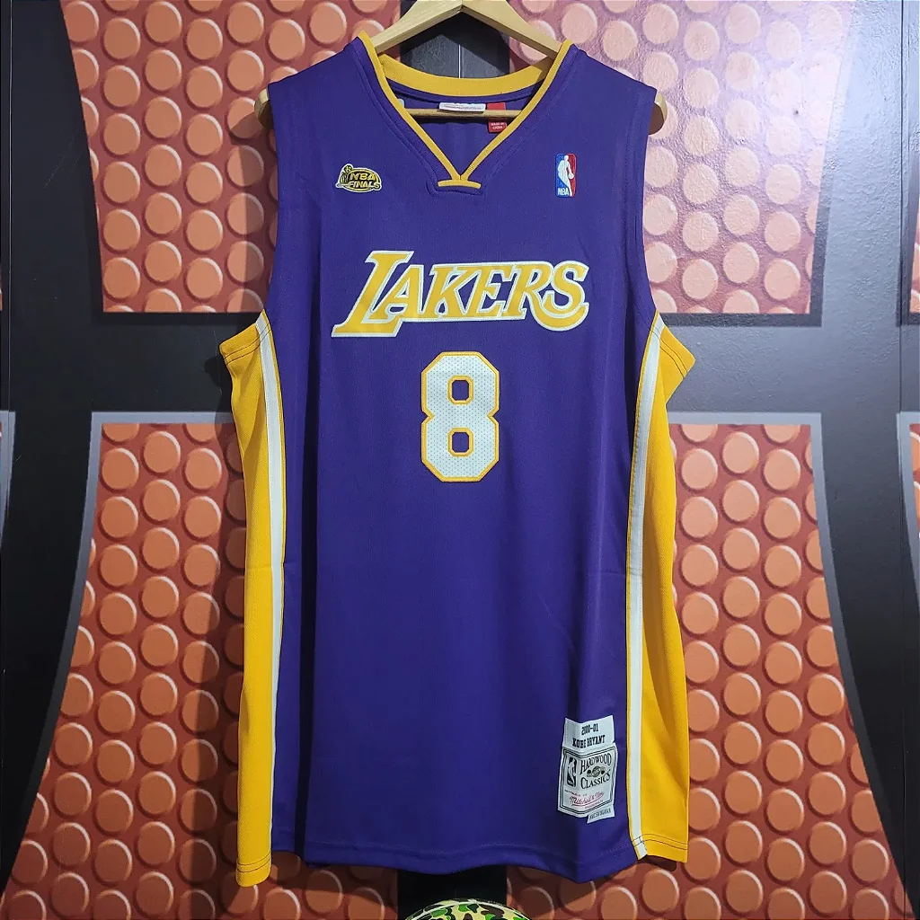 Camisa NBA Los Angeles Lakers Kobe Bryant Finals 2000-2001 - NBA CLASSICS