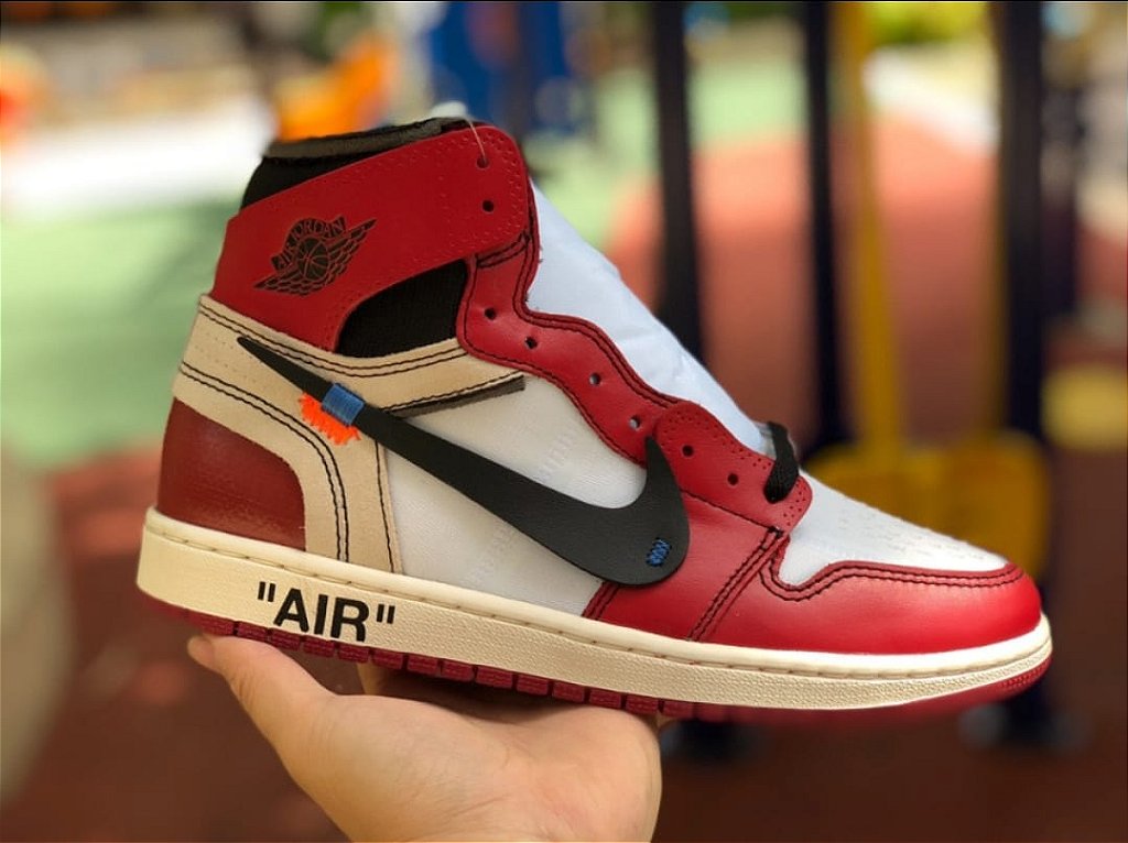 Nike Air Jordan 1 vs Off White Chicago White Red NBA CLASSICS