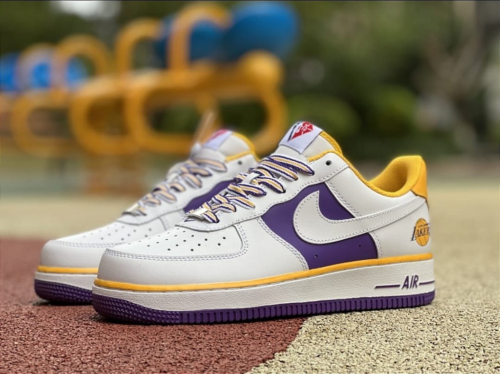 Nike air force 1 los sales angeles lakers