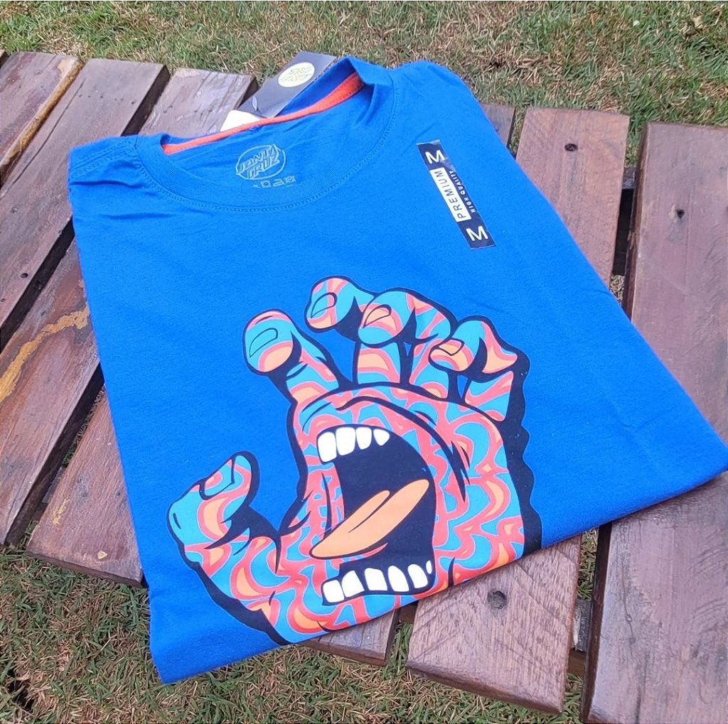 Camiseta santa cruz azul sale